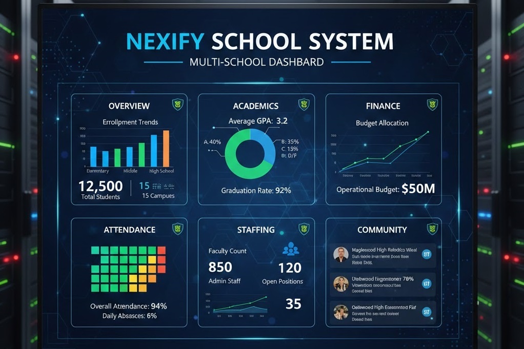 Program dashboard mockup